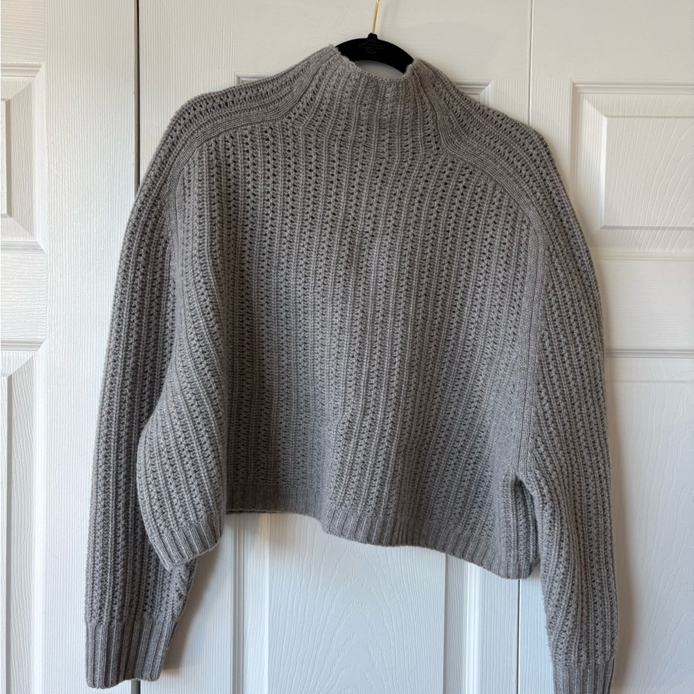 Madewell 100% Merino Wool Crop Sweater